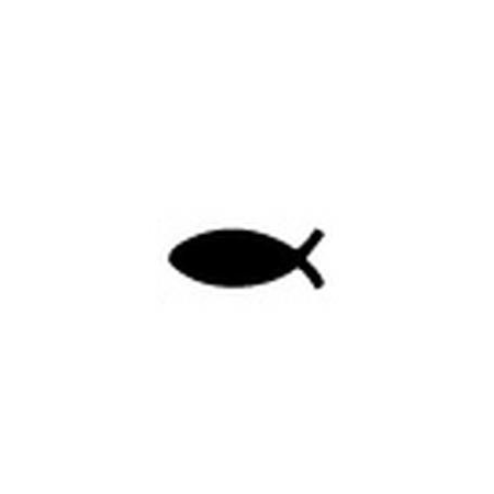 Easy punch symbole poisson 15 x 5.8 mm